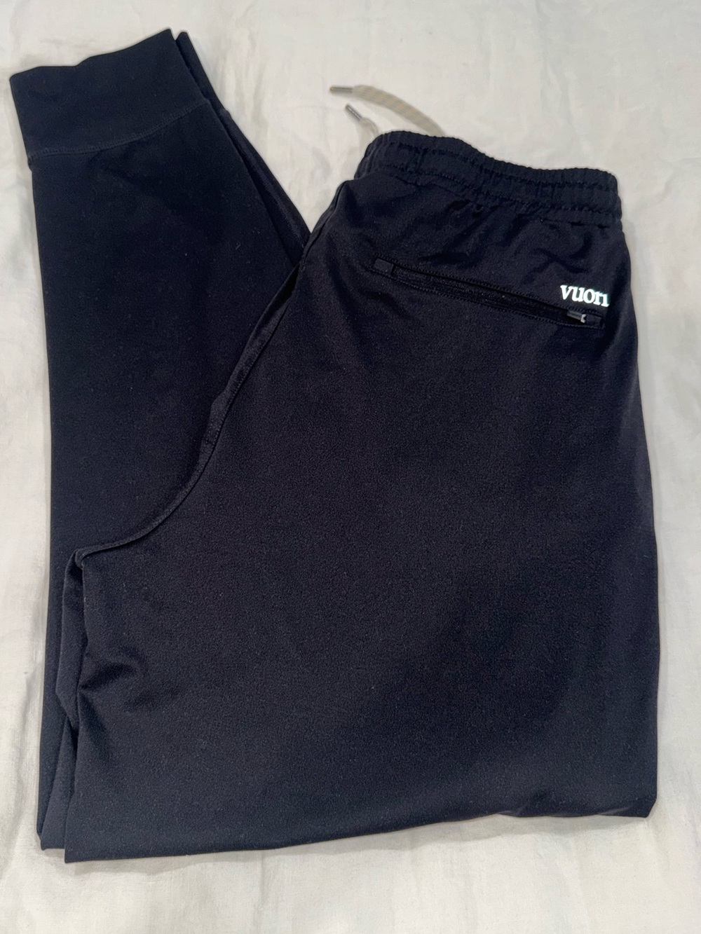 Men's Vuori Pants Vuori Sunday Performance Jogger Black
